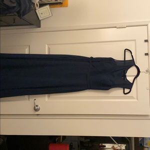 Blue Bridesmaid Dress - Long Med fit 7/8